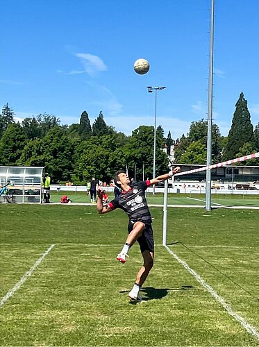 Beim Saisonfinale im heimischen Zeppelinstadion peilt das Landesligateam um Angreifer Mario Müller Platz fünf an. Beim Saisonfinale im heimischen Zeppelinstadion peilt das Landesligateam um Angreifer Mario Müller Platz fünf an.