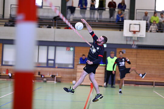 In Geislingen wollen die Häfler (im Bild Angreifer Felix Zöller) an die starke Leistung vom Saisonauftakt anknüpfen. (Bildautor: Dr. Oliver Merk)